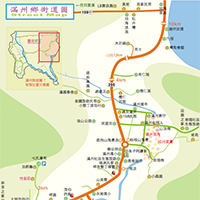 滿洲街道圖